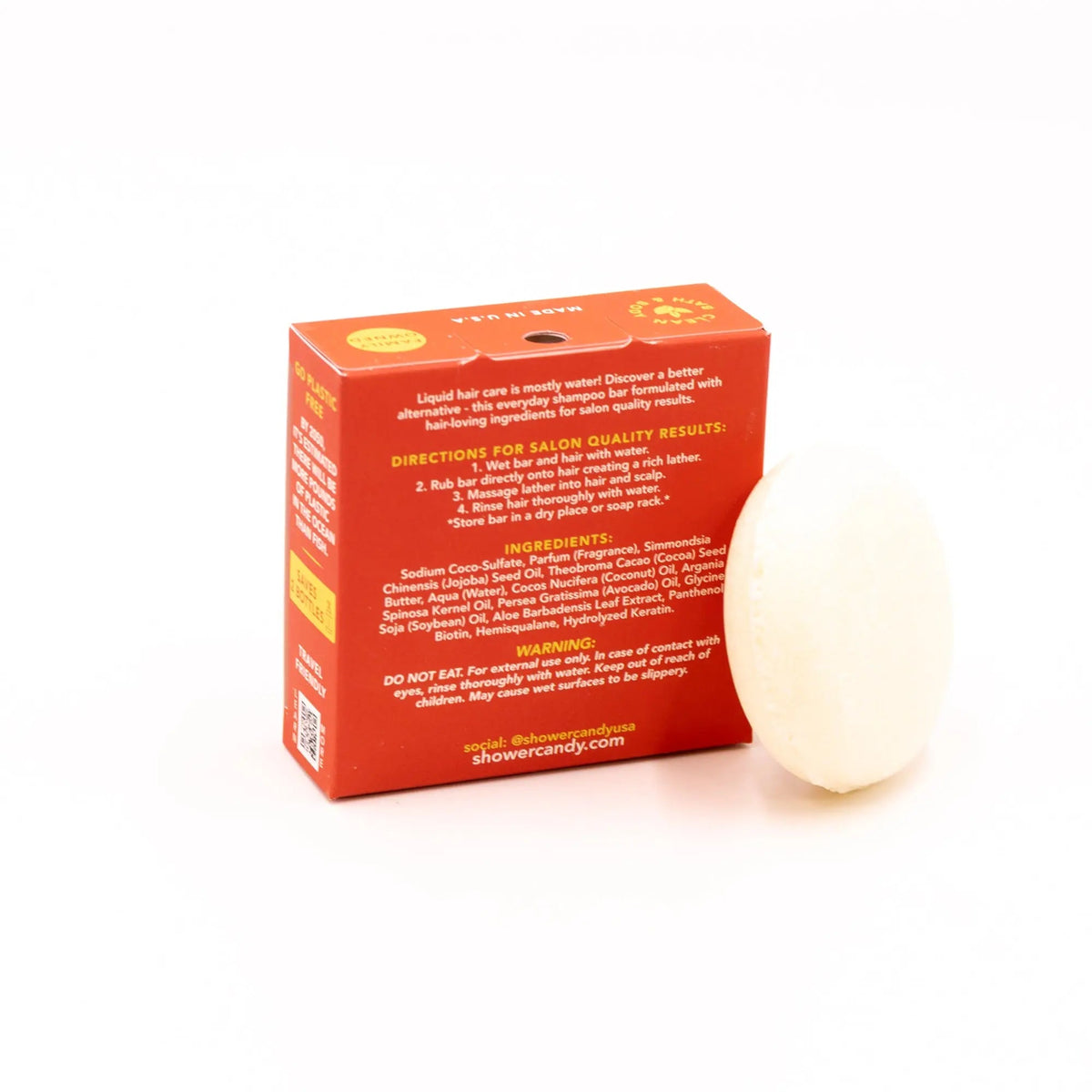 Pineapple Mango Shampoo Bar – Repair for Dry, Damaged Hair, image 4 of 13