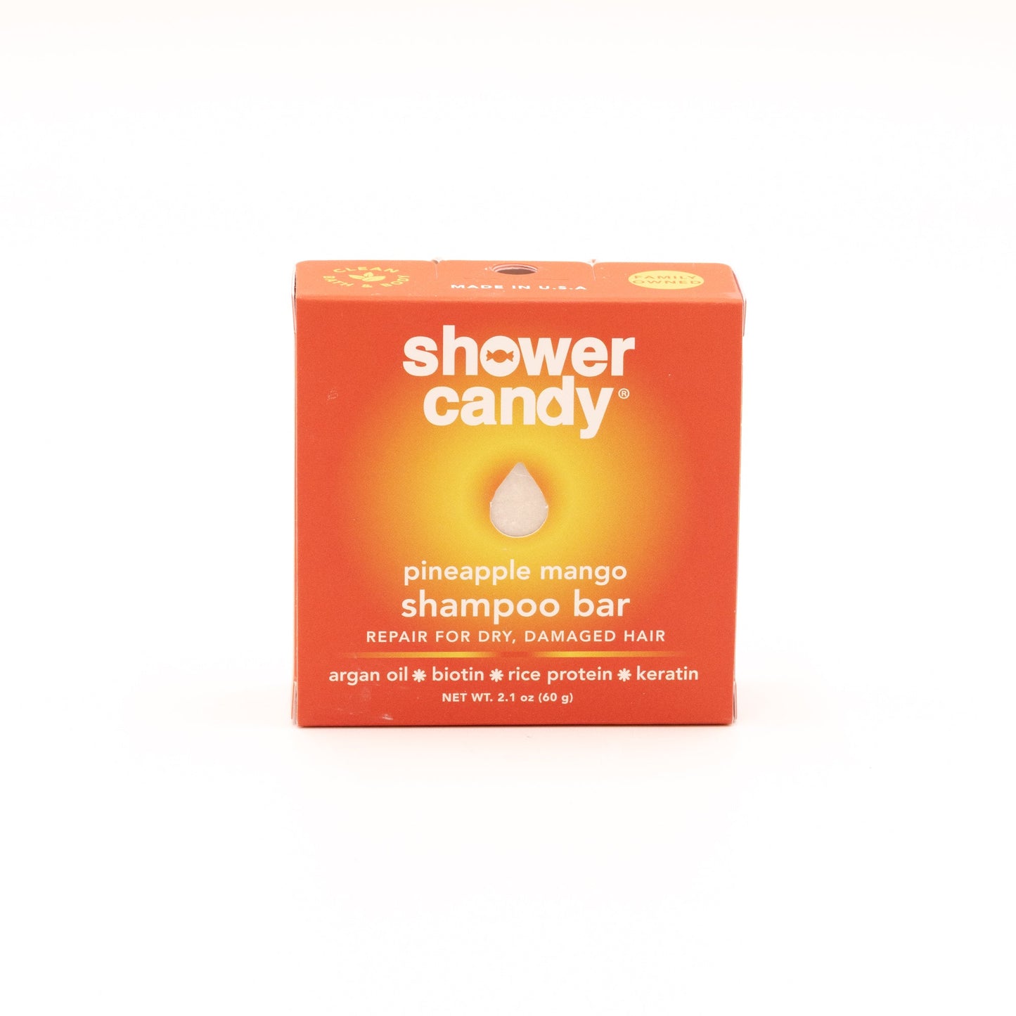 Pineapple Mango Shampoo Bar – Repair for Dry, Damaged Hair