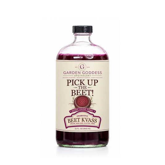 2-Pack Organic Probiotic Raw Beet Juice Kvass 32oz