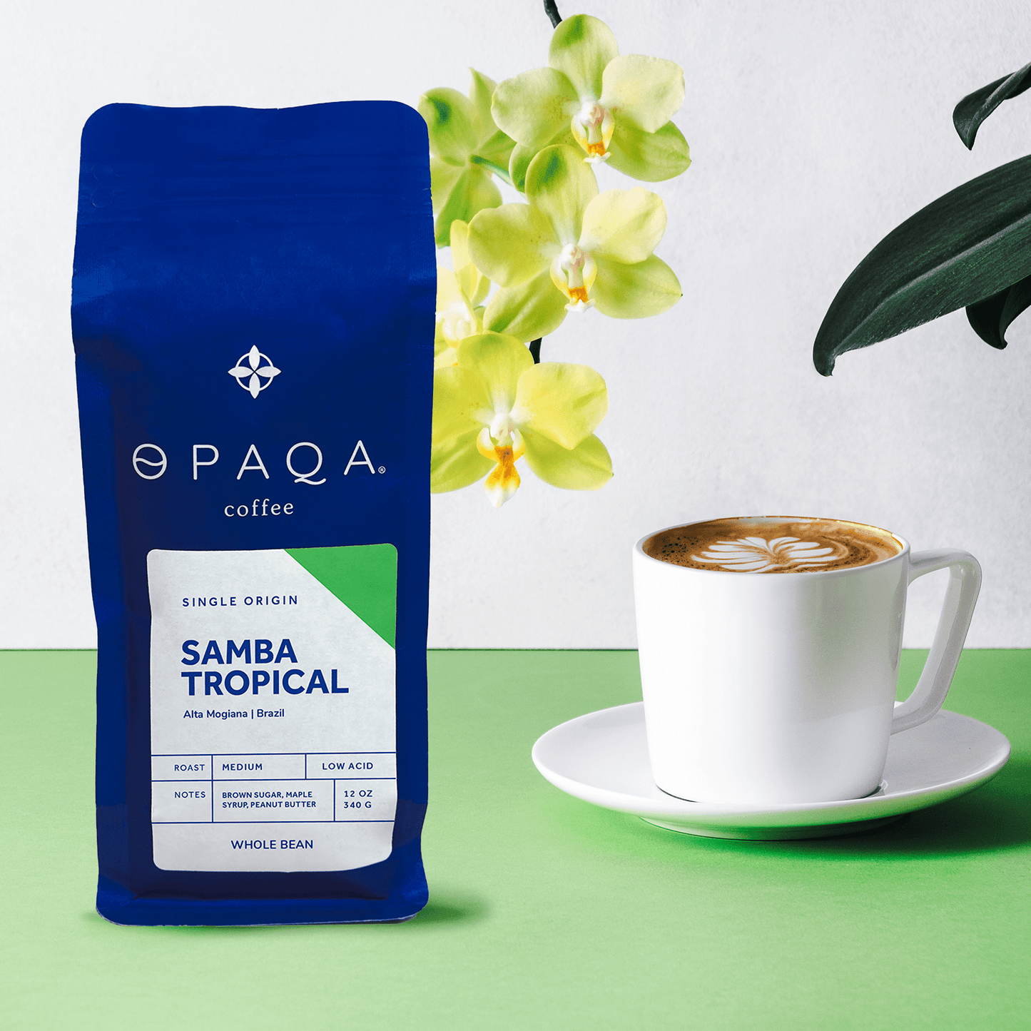 Specialty Brazilian Single Origin Coffee, Opaqa Samba Tropical