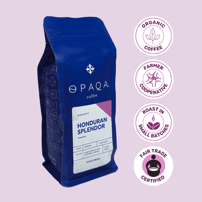 Specialty Honduras Organic Coffee, Opaqa Honduran Splendor