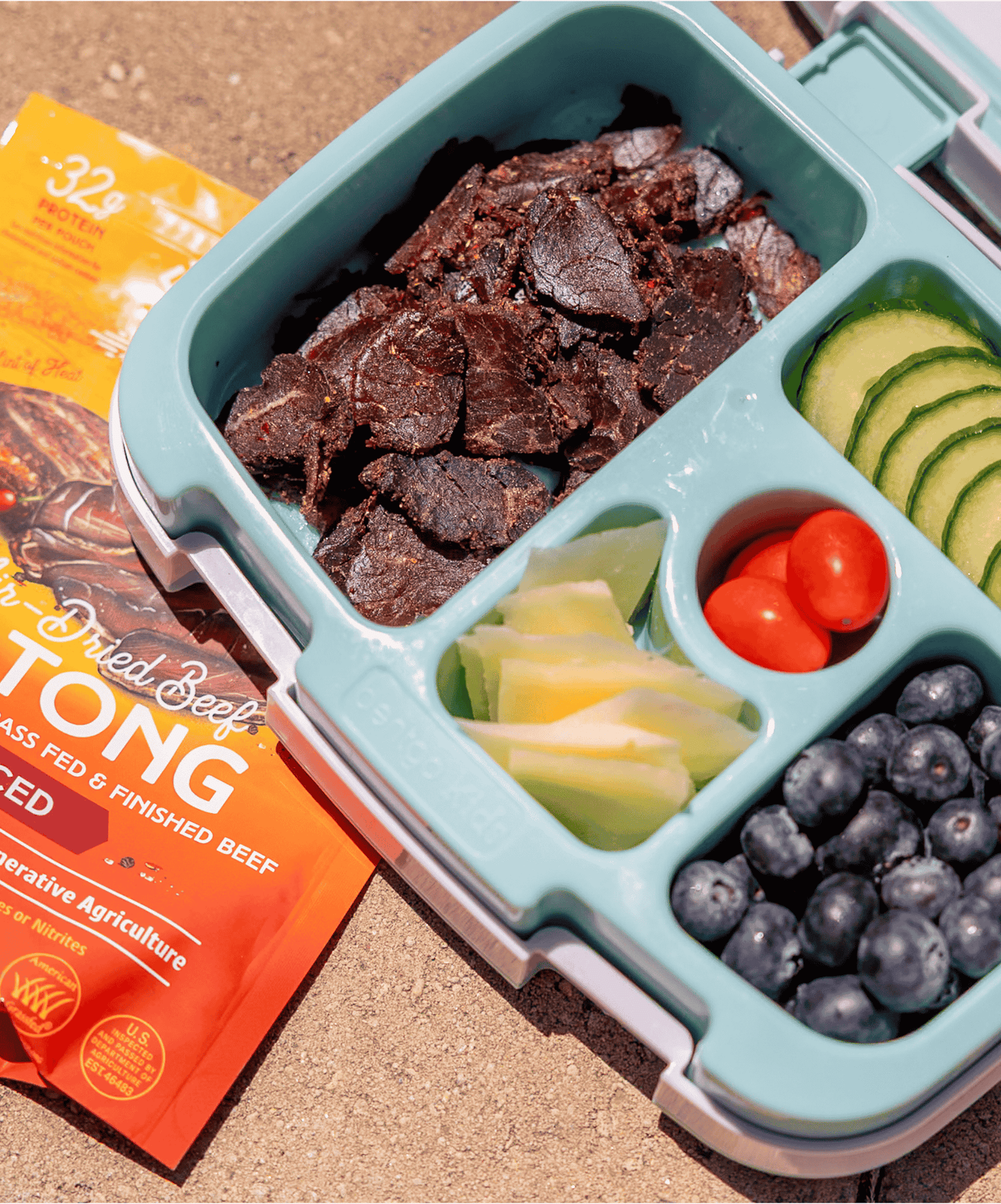 Spiced Grass Fed & Finished Beef Biltong