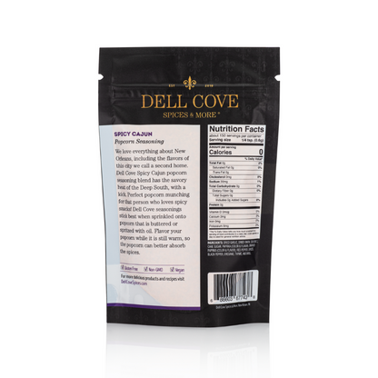 Spicy Cajun Popcorn Seasoning