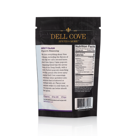 Spicy Cajun Popcorn Seasoning