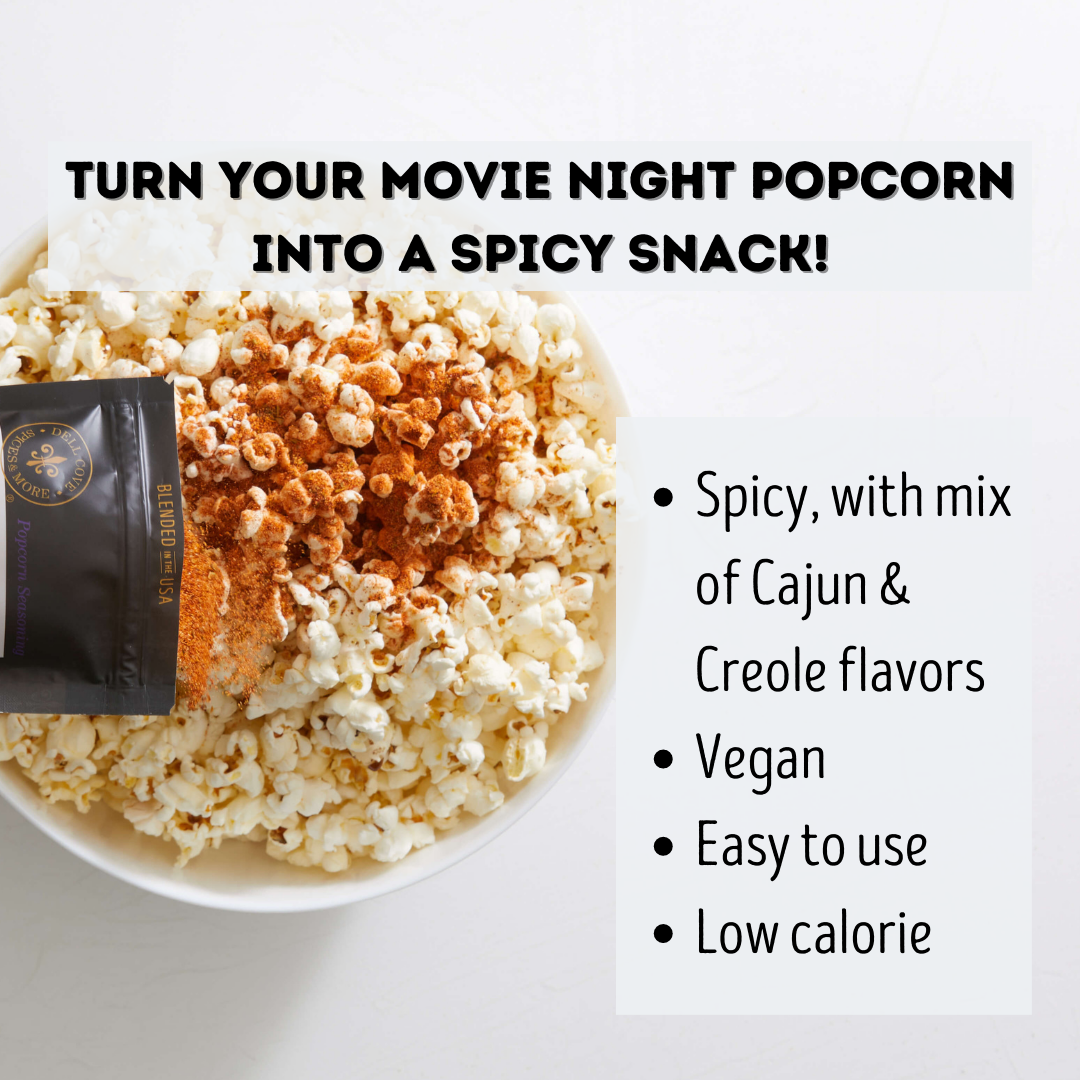 Spicy Cajun Popcorn Seasoning