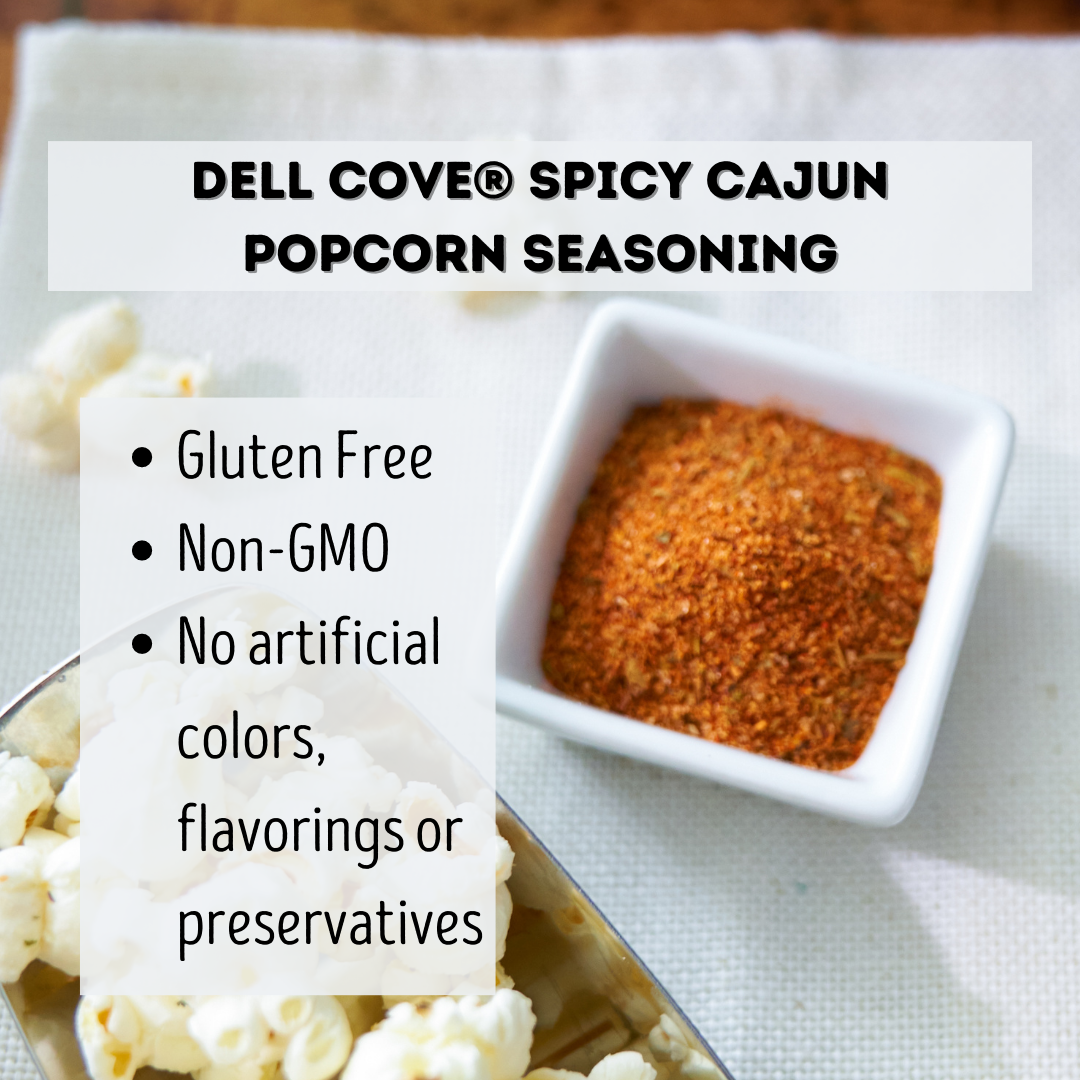 Spicy Cajun Popcorn Seasoning