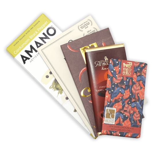 Spicy Chocolate Bar Bundle (5 Bars) by Bar & Cocoa