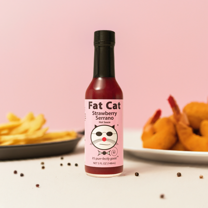 Strawberry Serrano Hot Sauce