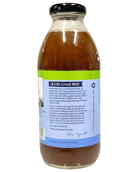 Mojito Lime Sweetened Organic Iced Tea 12 Pack Bottles