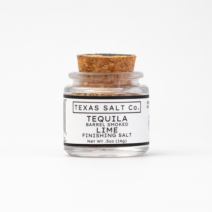 Tequila Barrel Smoked Lime Finishing Salt