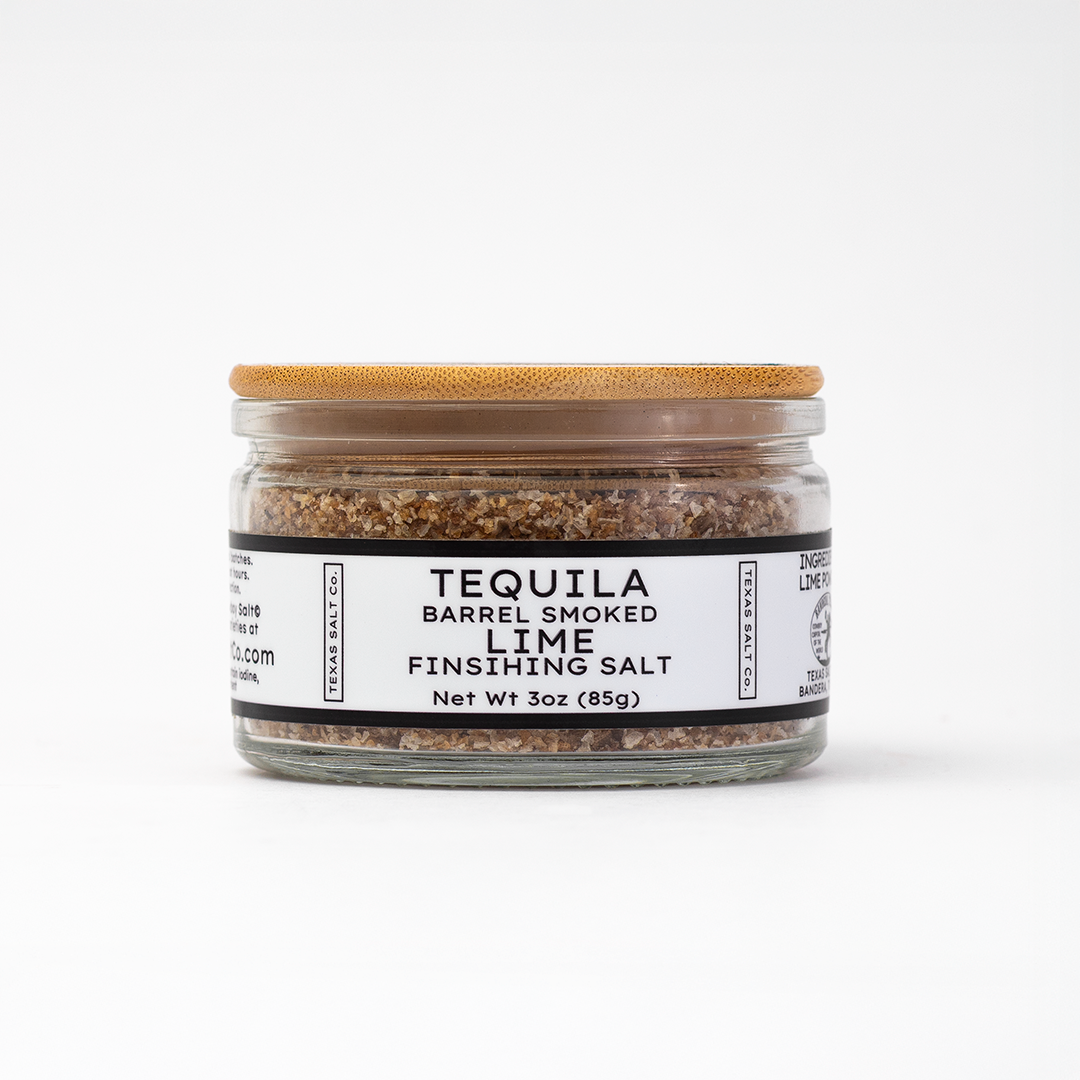 Tequila Barrel Smoked Lime Finishing Salt