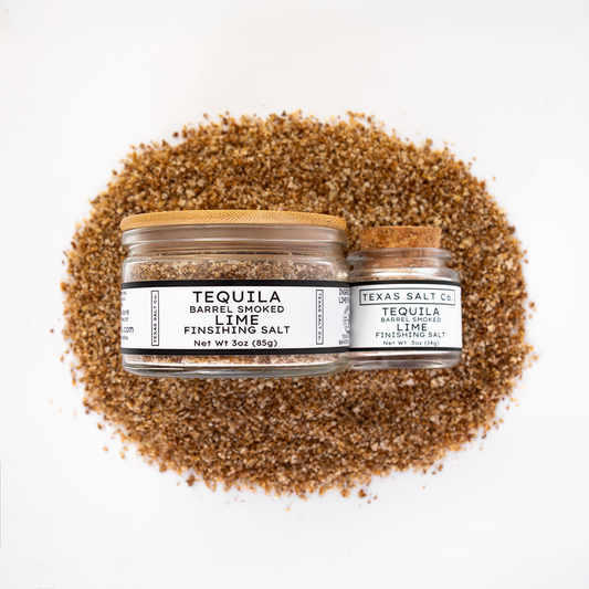 Tequila Barrel Smoked Lime Finishing Salt