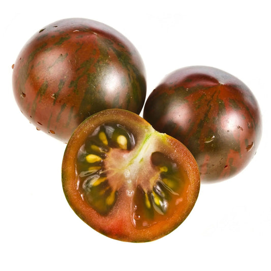 Tomato Seeds - Indeterminate - Purple Bumble Bee Cherry