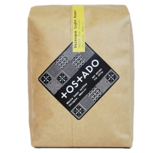 Palenque Whole Coffee Beans (Light Roast) - 1 Bag x 5 LB by Tostado