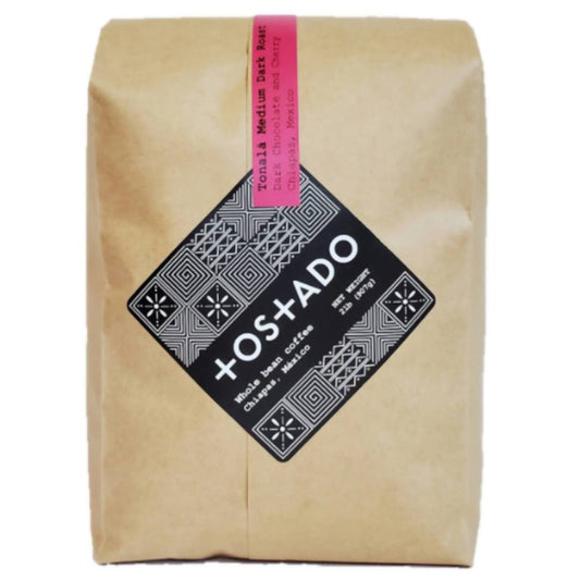 Tonala Coffee Beans (Medium-Dark Roast) - 1 Bag x 5 LB by Tostado