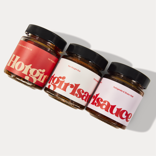Hot Girl Trio of Chili Oil