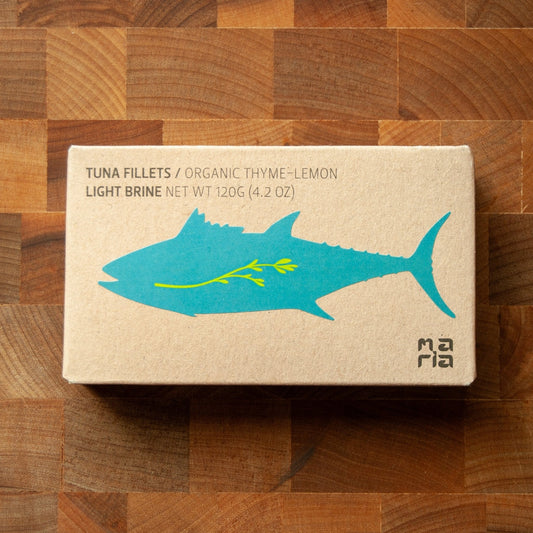 Tuna Fillets in Light Brine w/ Lemon-Thyme