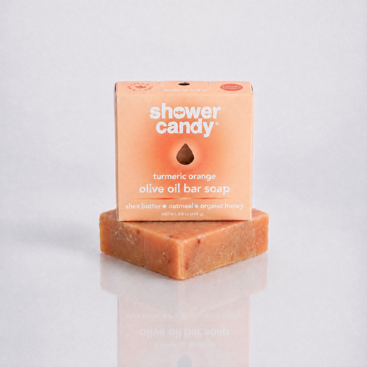 Turmeric Orange Olive Oil Bar Soap