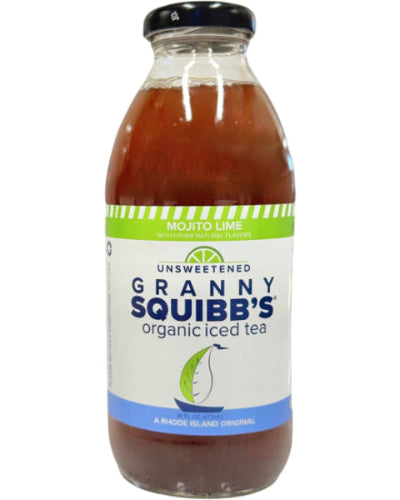Mojito Lime Unsweetened Organic Iced Tea 12 Pack Bottles (16 oz.)