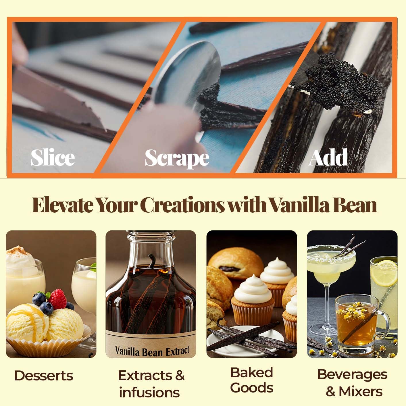 Wholesale Grade A Vanilla Beans  Premium Bulk Pods