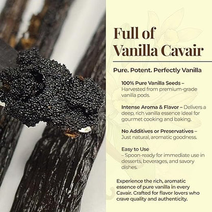 25 Premium Whole Ugandan Vanilla Beans Grade A - For making Vanilla Extract