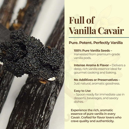Buy Bulk Vanilla Beans for Baking, Extracts & More – Grade A (1 lb Pack)