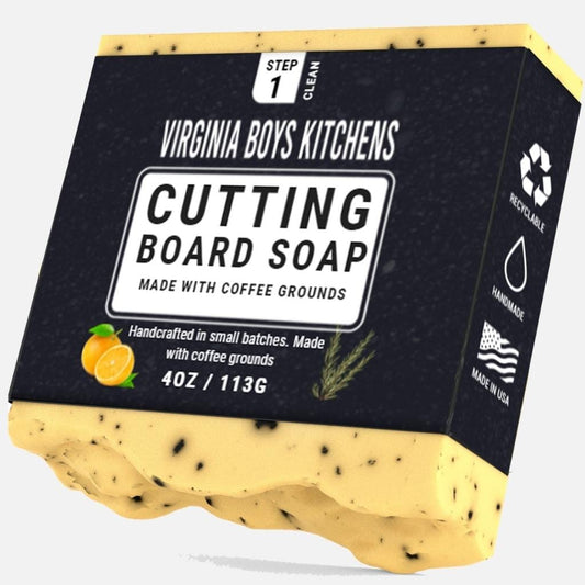 Cutting Board Soap by Virginia Boys Kitchens