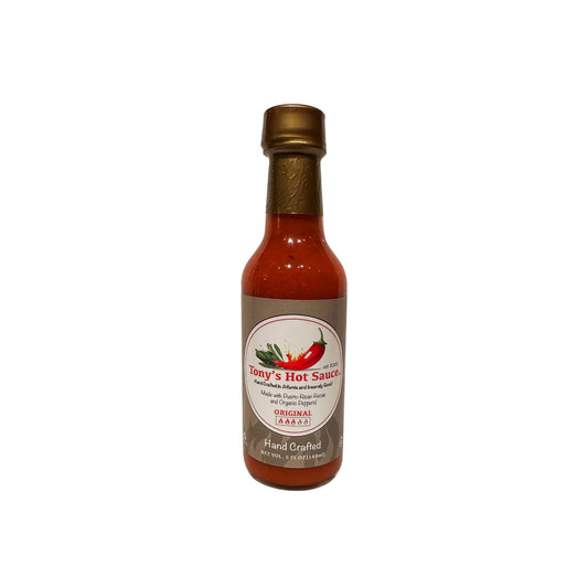 Tony's Handcrafted-"Original" Hot Sauce 5oz Bottle