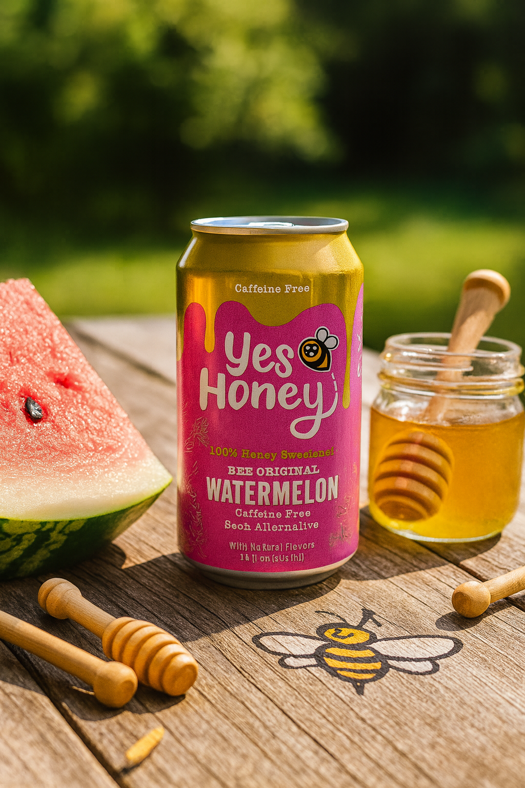 Sparkling Honey Sweetened Watermelon Soda Case