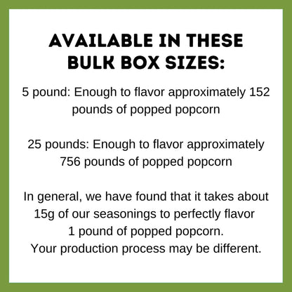 White Cheddar Jalapeno Popcorn Seasoning