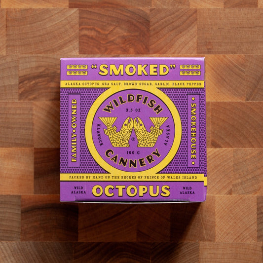Smoked Giant Pacific Octopus, 3.5oz