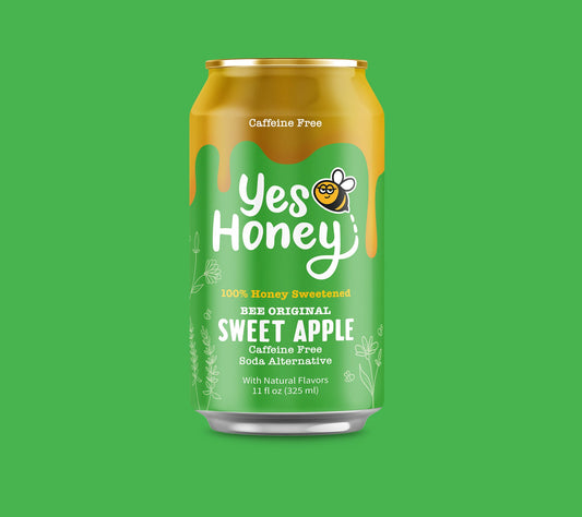 Bee Original Sweet Apple Soda Alternative