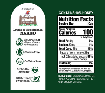 Bee Original Ginger Ale Soda Alternative