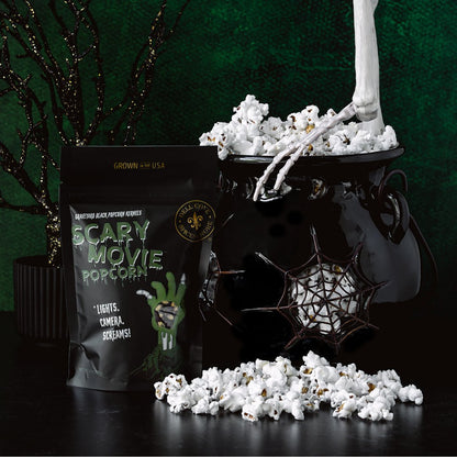 Scary Movie Popcorn - Graveyard Black Kernels