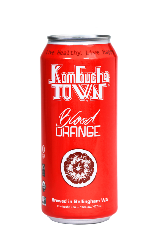 Blood Orange Kombucha by Kombucha Town