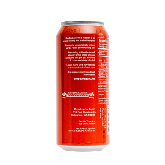 Blood Orange Kombucha by Kombucha Town